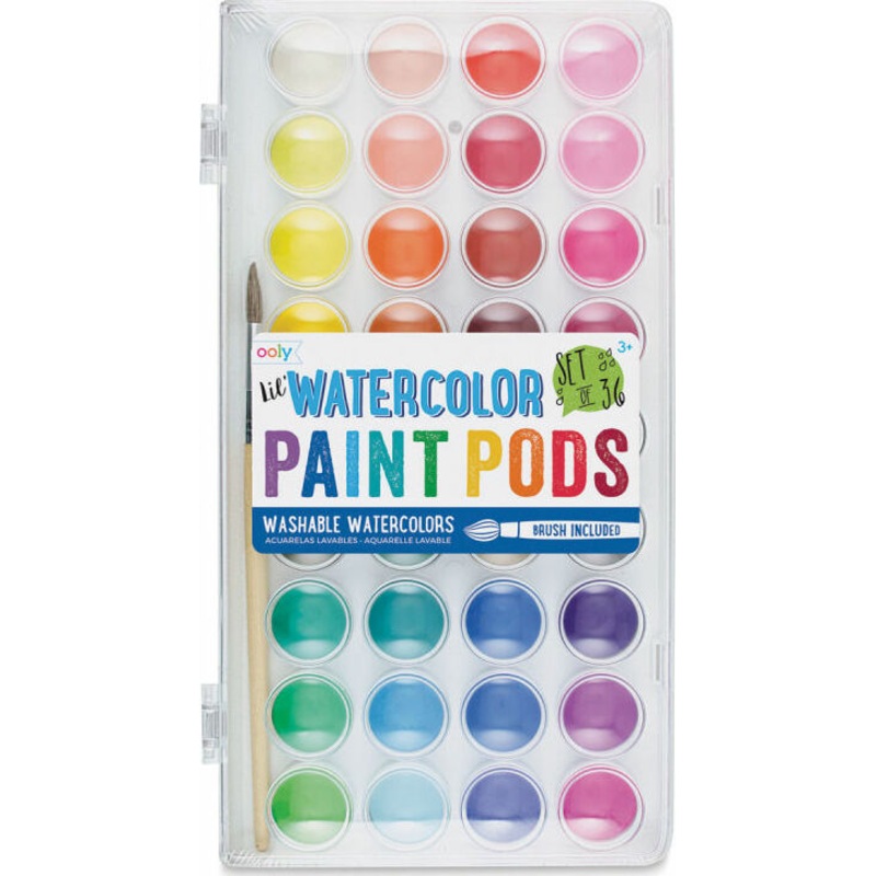 Lil’ Watercolor Paint Pods
