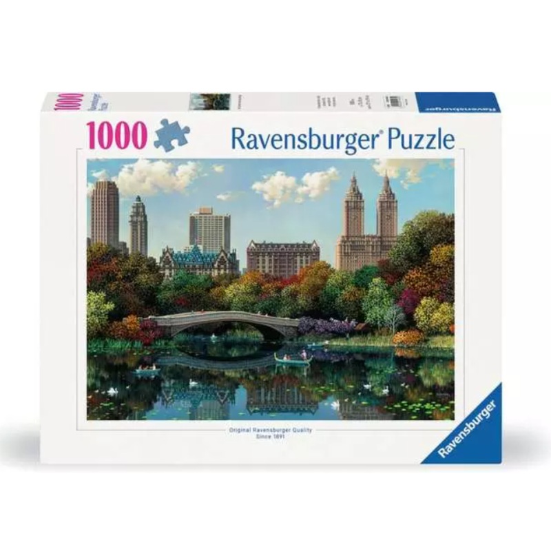 1000 pc NY Central Park Bow Bridge Puzzle