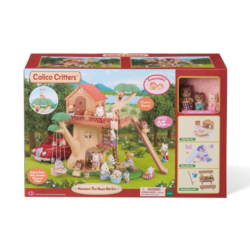 Calico Critters Adventure Tree House Gift Set