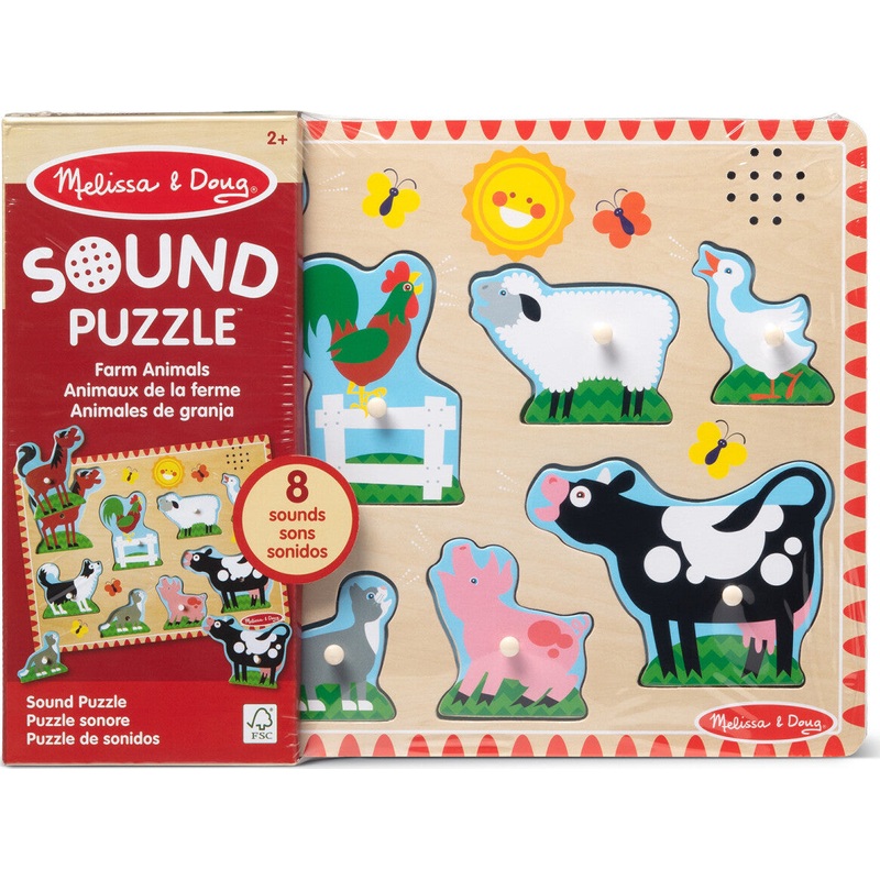 Farm Animals Sound Puzzle