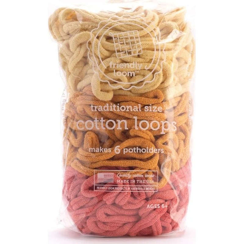 Friendly Loom Potholder Tulip Lotta Loops Traditional Refill