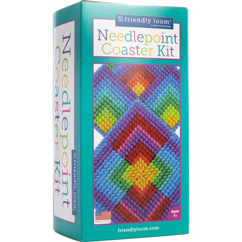Needlepoint Coaster Kit