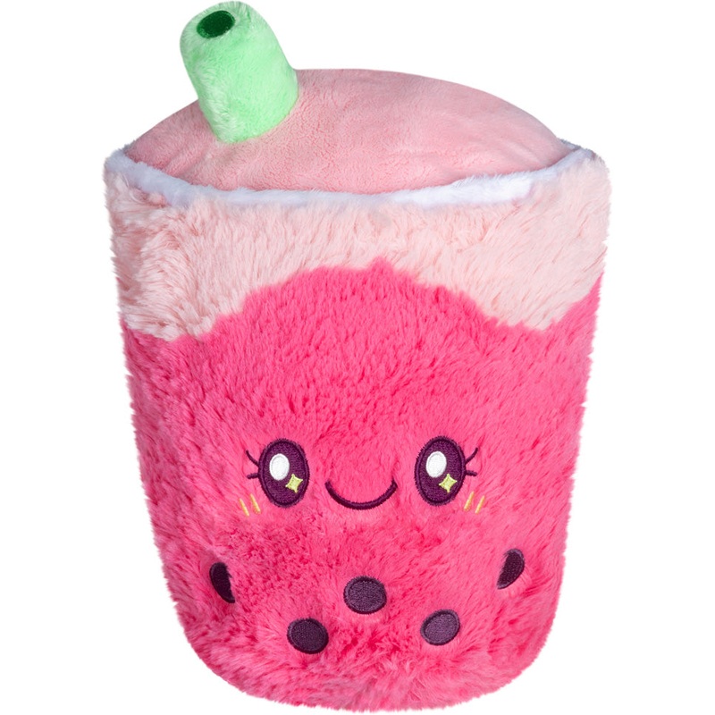 Squishable Mini Strawberry Bubble Tea