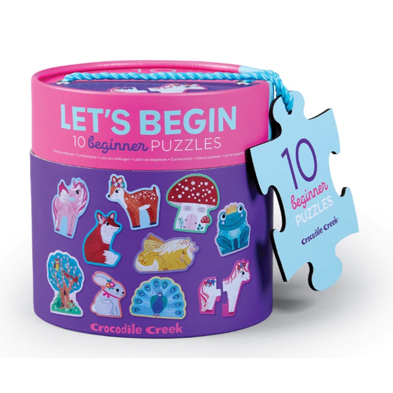 Unicorn Lets Begin 2 pc Puzzle