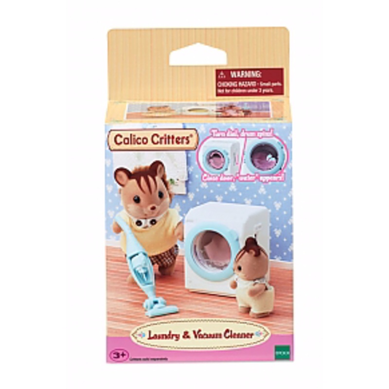 Calico Critters Laundry & Vacuum Cleaner