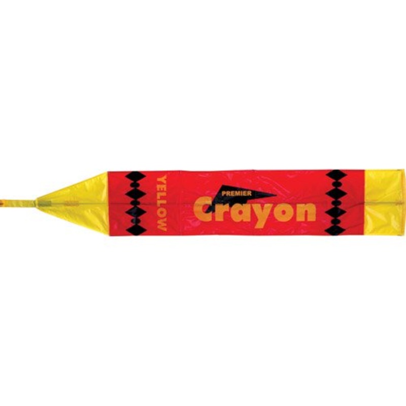Crayon Kite Yellow