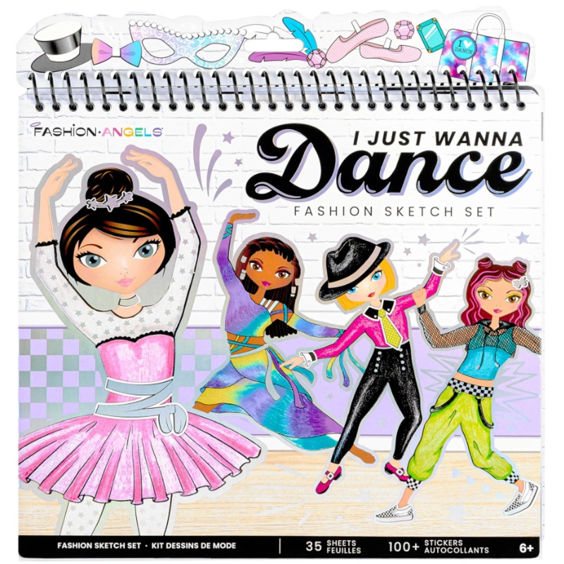 Dance Fashion Design Sketch Pad