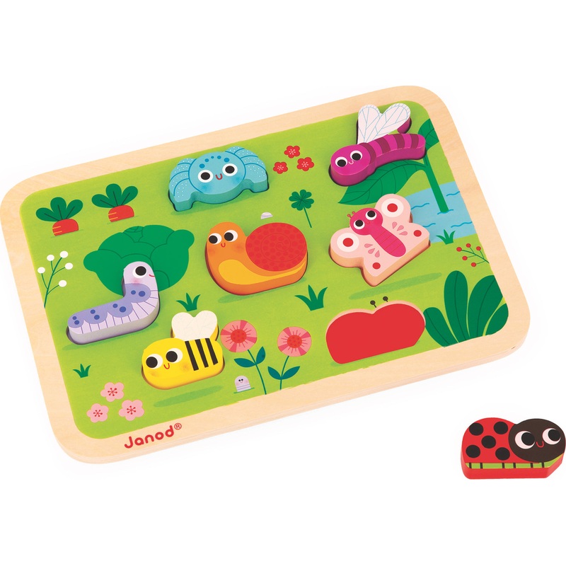 Garden Chunky Wooden Puzzle