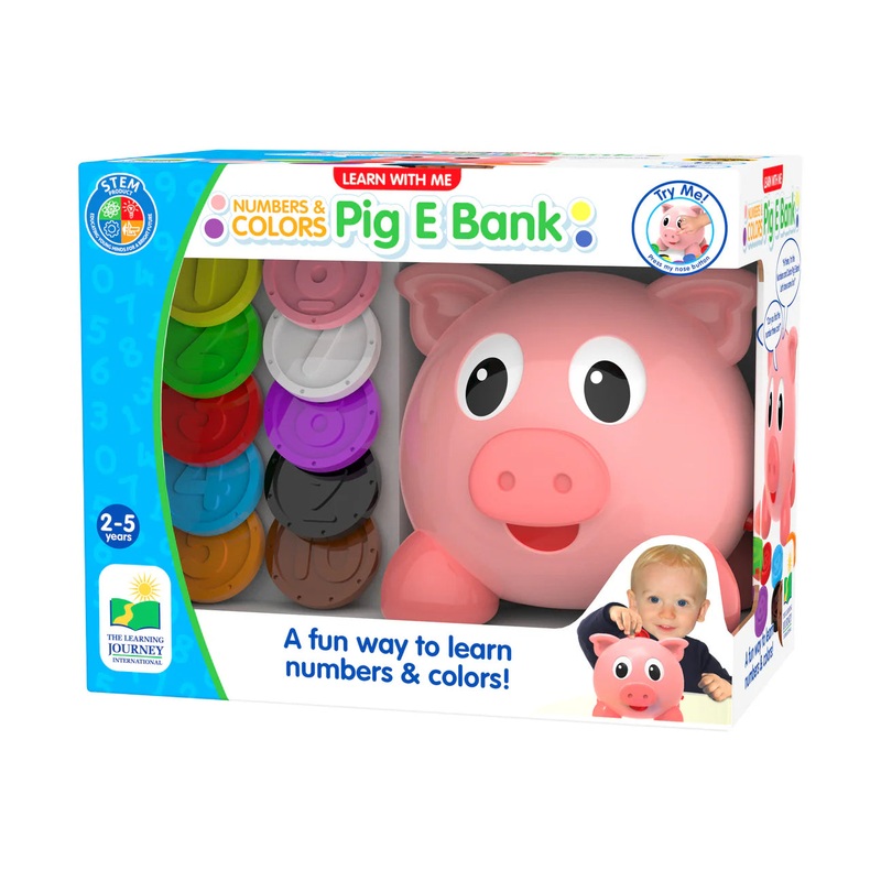 Learn with Me Numbers & Colors Pig E Bank