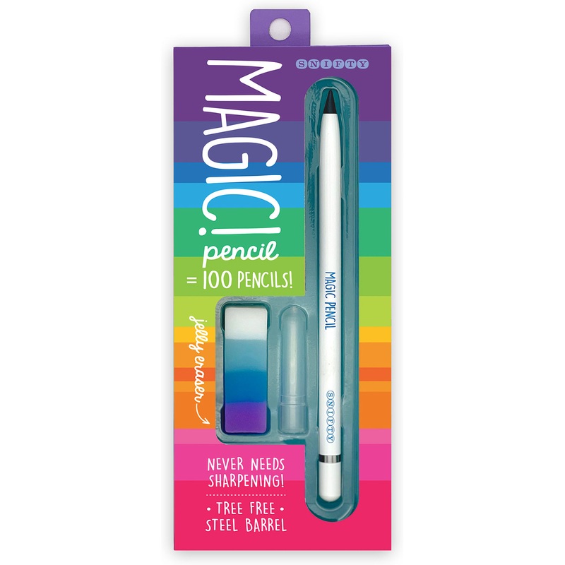 Magic! Pencil – White with Jelly Eraser