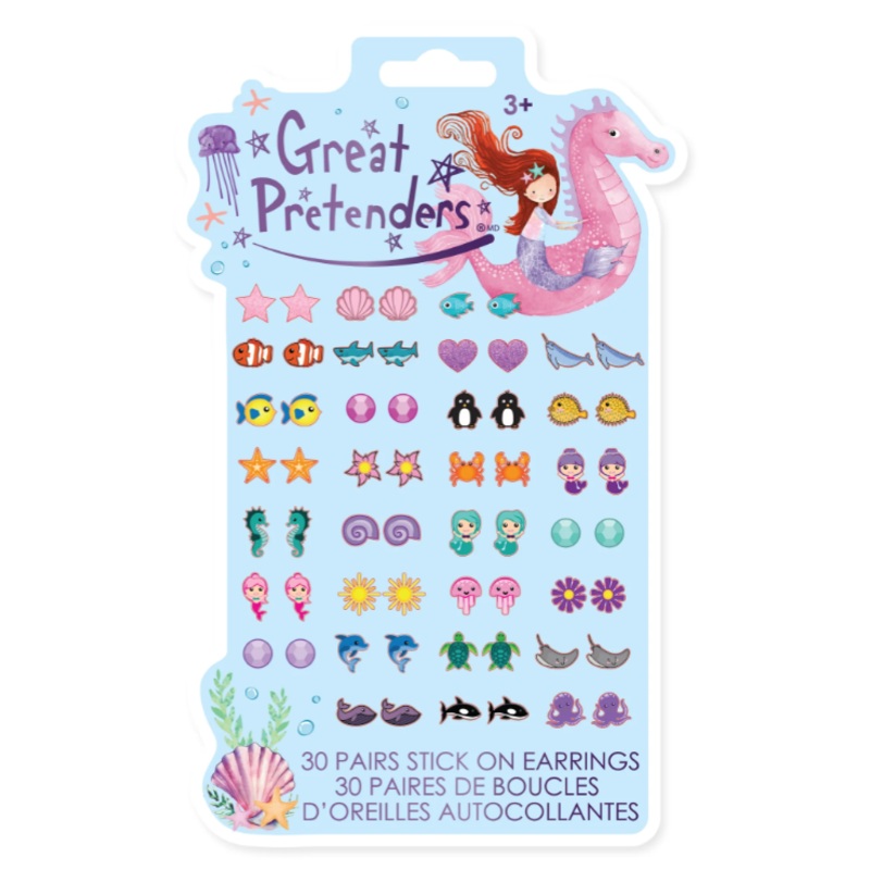 Mermaid Sticker Earrings