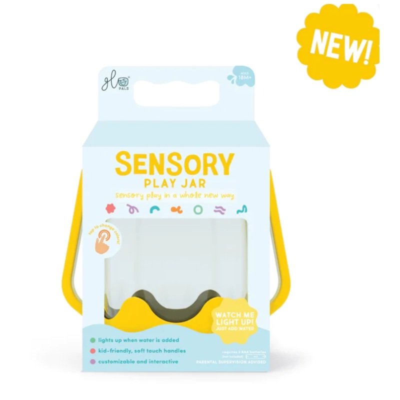 Sensory Play Jar – Yellow