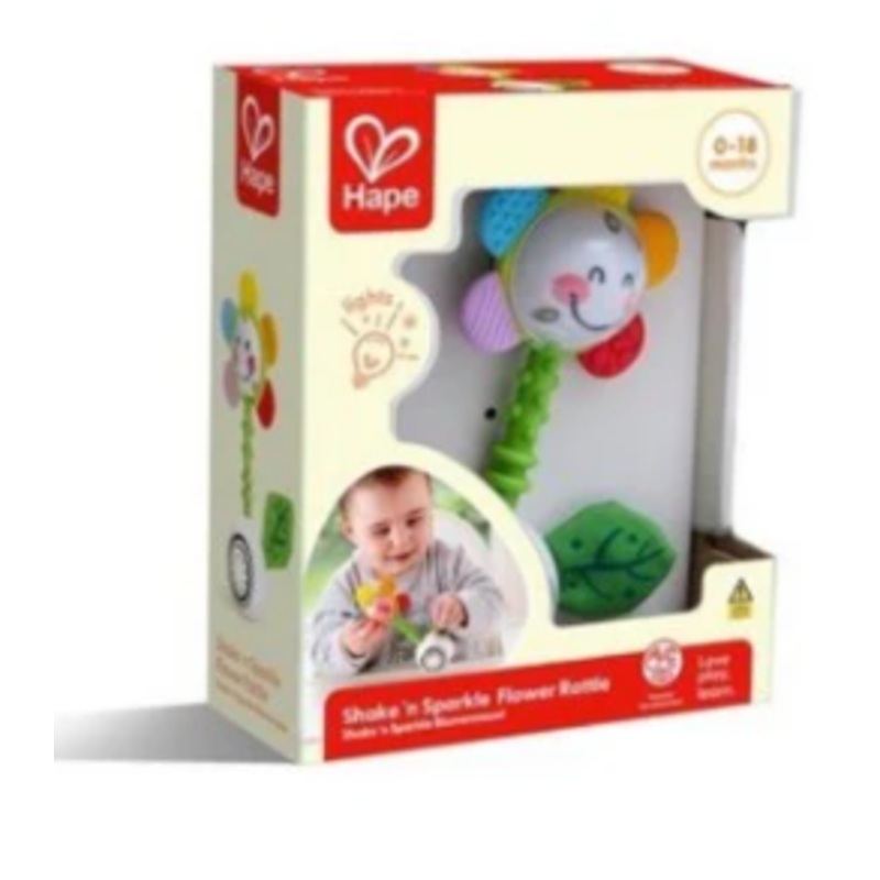 Shake N Sparkle Flower Rattle
