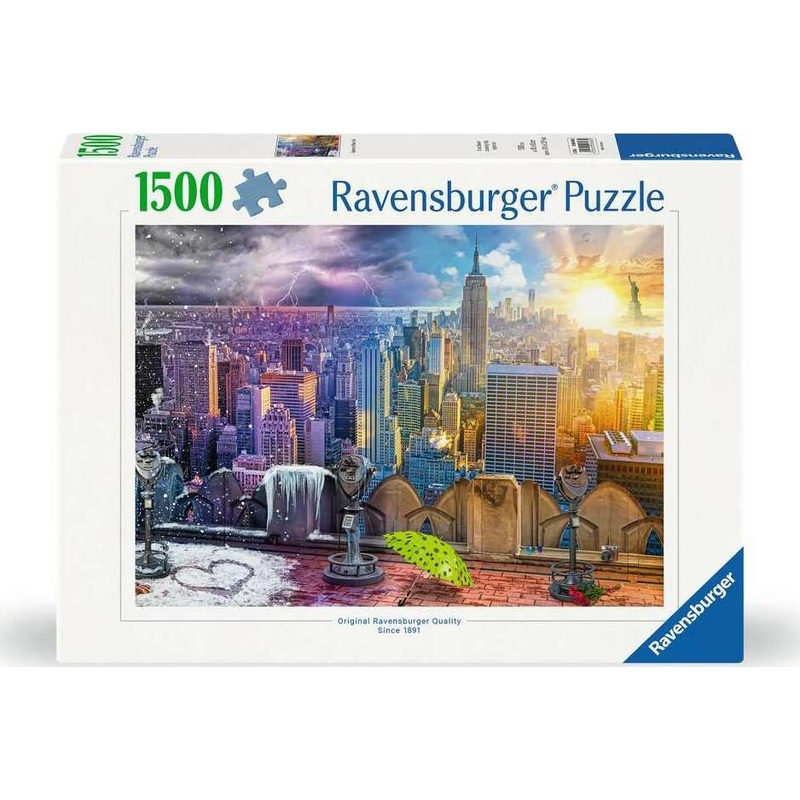 1500 pc Seasons of New York Puzzle
