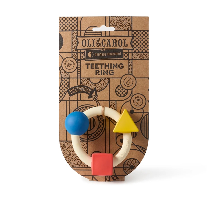 Bauhaus Movement Basic Teething Ring
