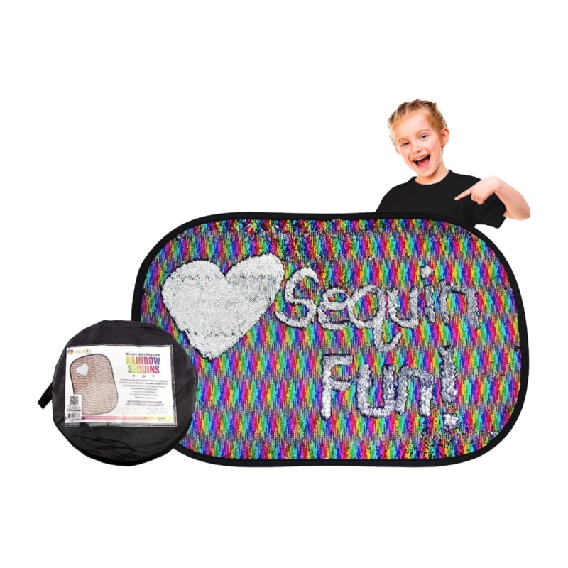 Giant Rainbow Sequin Reversible
