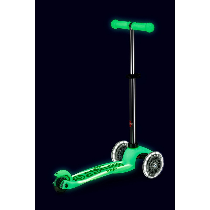 Mini Deluxe LED Glow Plus Scooter Icy Lime
