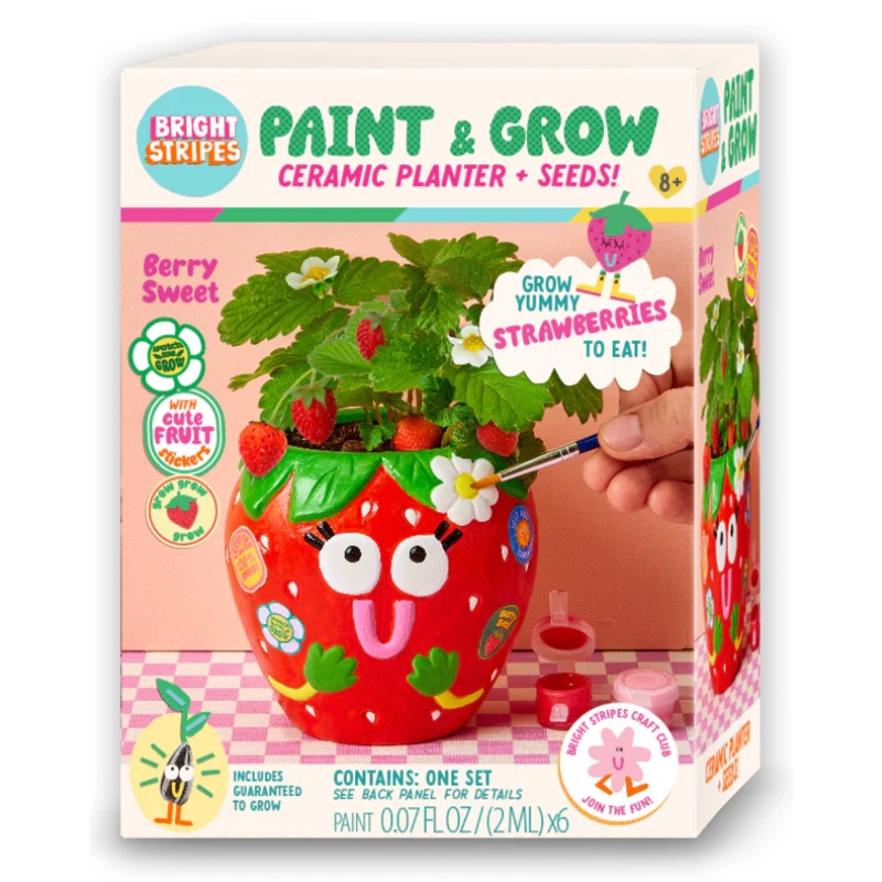 Paint & Grow Berry Sweet with Strawberry seeds
