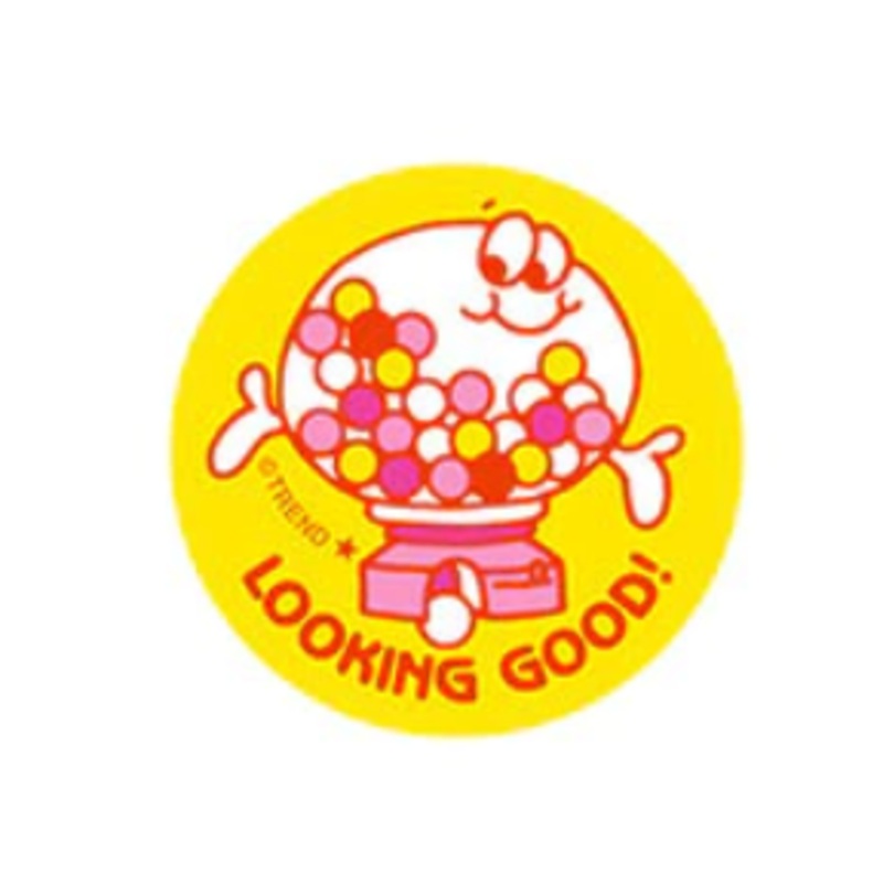 Scratch ‘n Sniff Looking Good Gumball Stickers