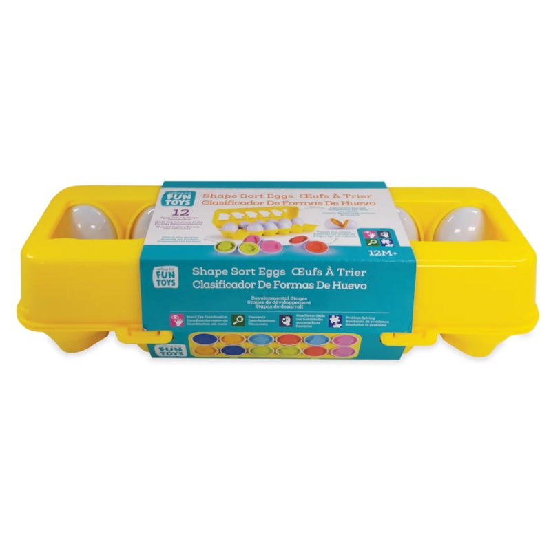 Shape Sorting Eggs