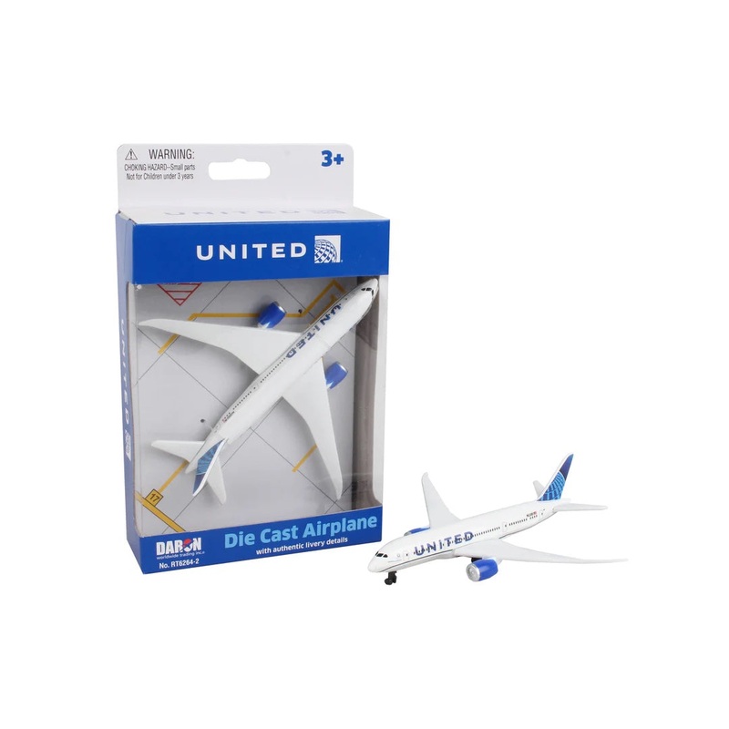 United Airlines 747 Single Plane