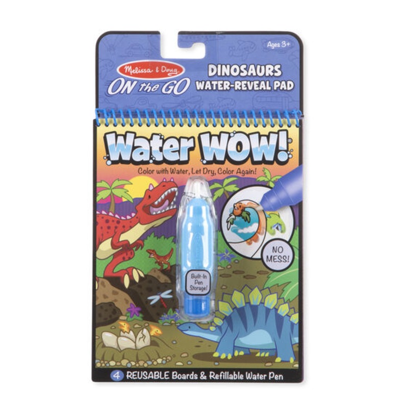 Water Wow! Dinosaurs Water-Reveal Pad – On the Go Travel Activity