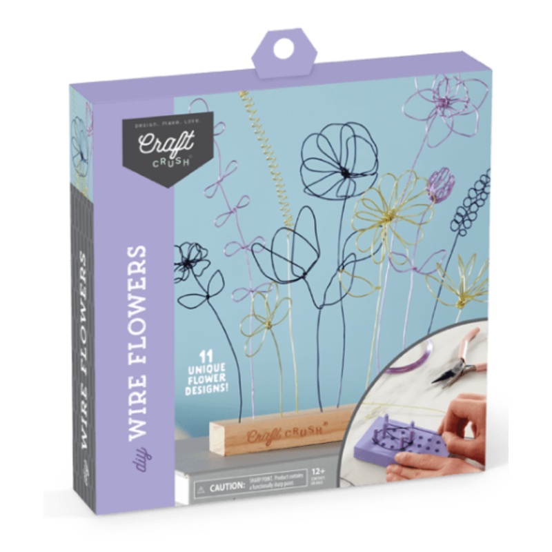 Wire Flowers Craft Crush