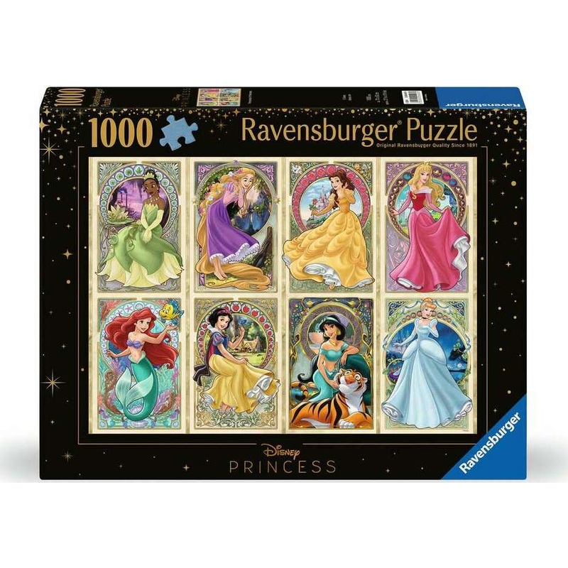1000 pc Art Nouveau Princesses Puzzle