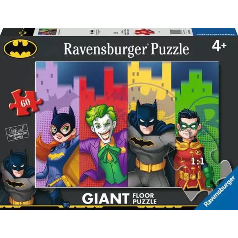 60 pc Batman Kids Floor Puzzle