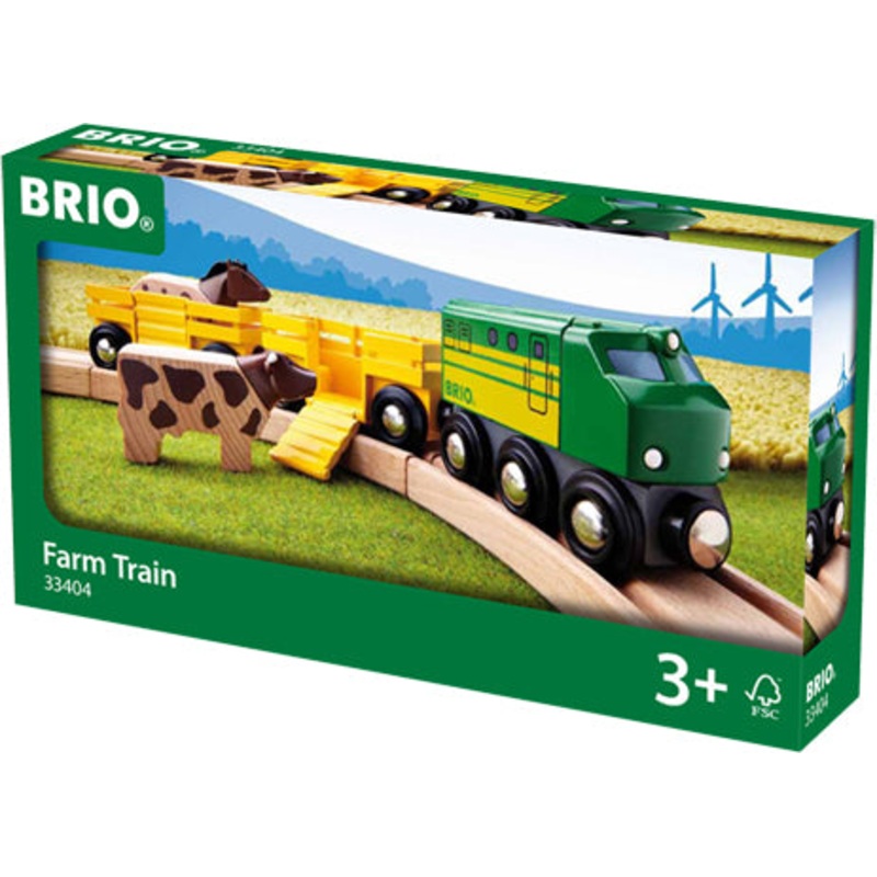 BRIO Farm Train Set