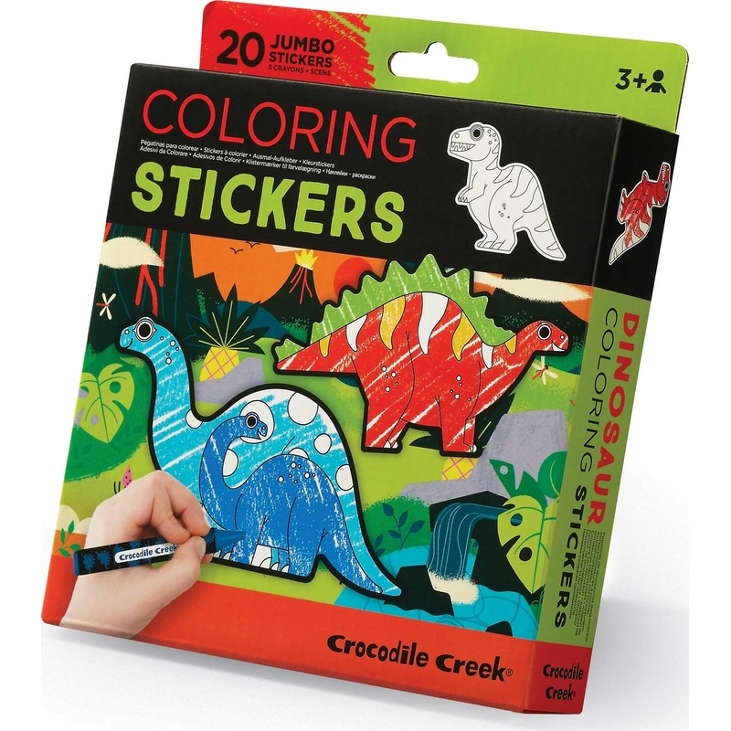 Coloring Stickers – Dinosaur