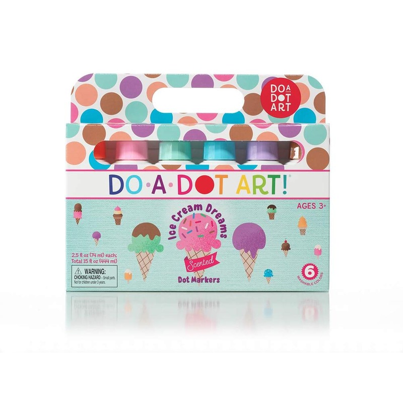 Do A Dot Markers 6-pk Ice Cream Scented [Washable]
