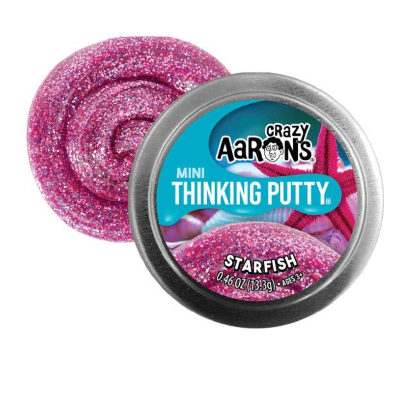 Mini Tin Starfish Trend Thinking Putty