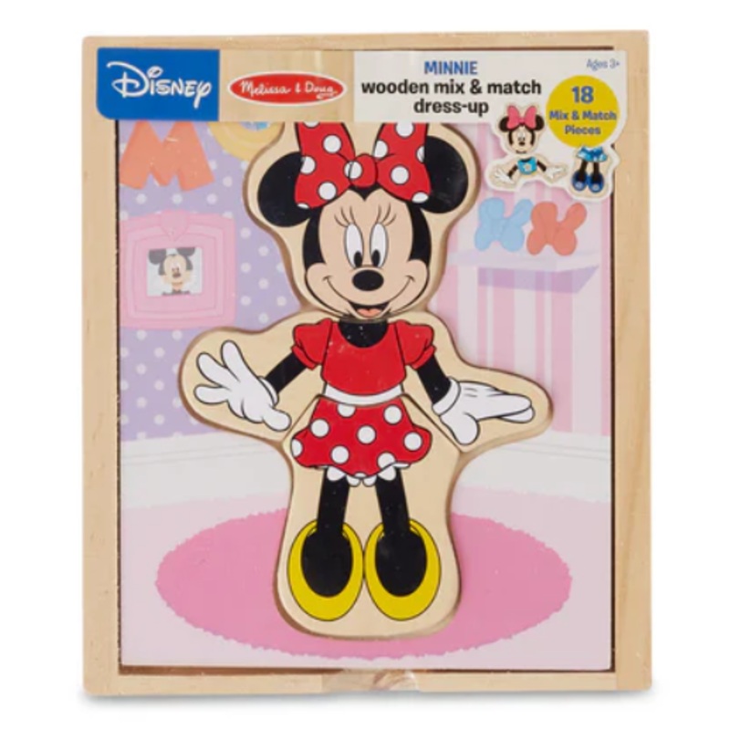 Minnie Disney Mix Match Dress Up Puzzle