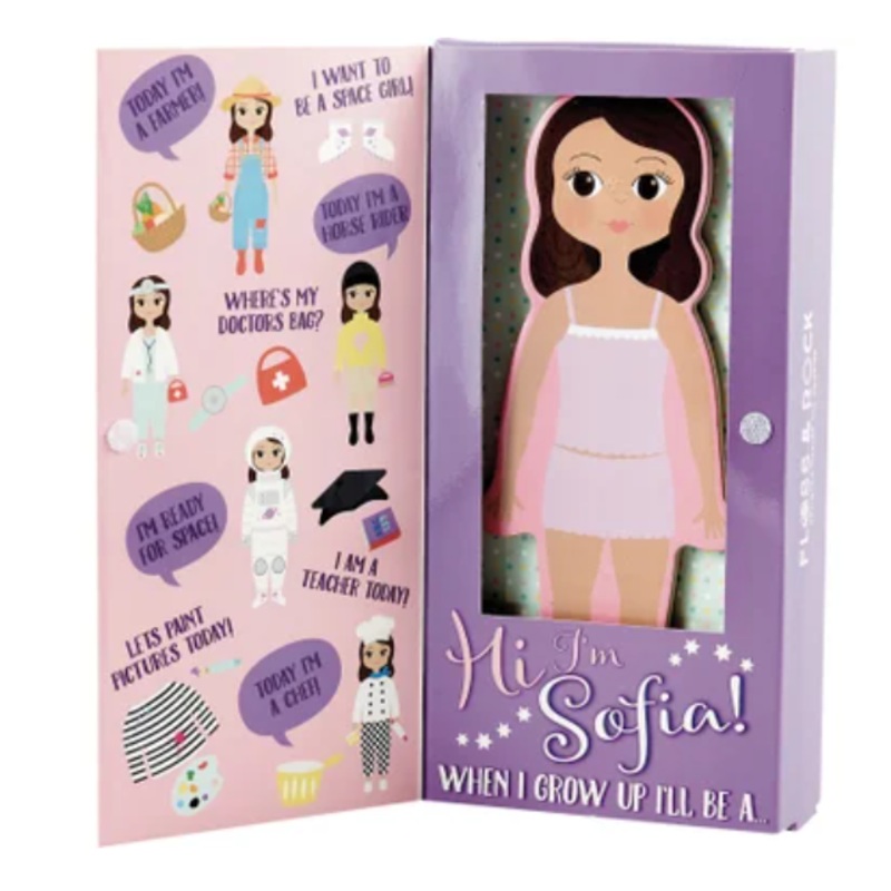 Sophia Dress Up Doll Magnetic