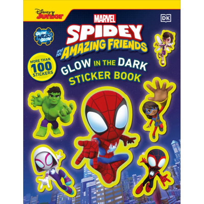 Spidey and His Amazing Friends Glow in the Dark Sticker Book