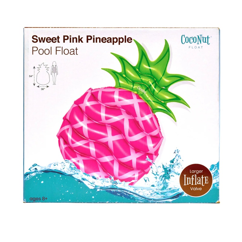 Sweet Pink Pineapple Pool Float