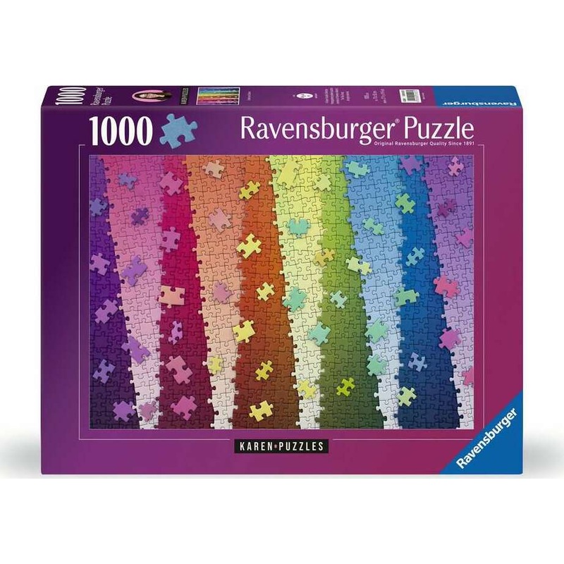 1000 pc Colors on Colors Puzzle