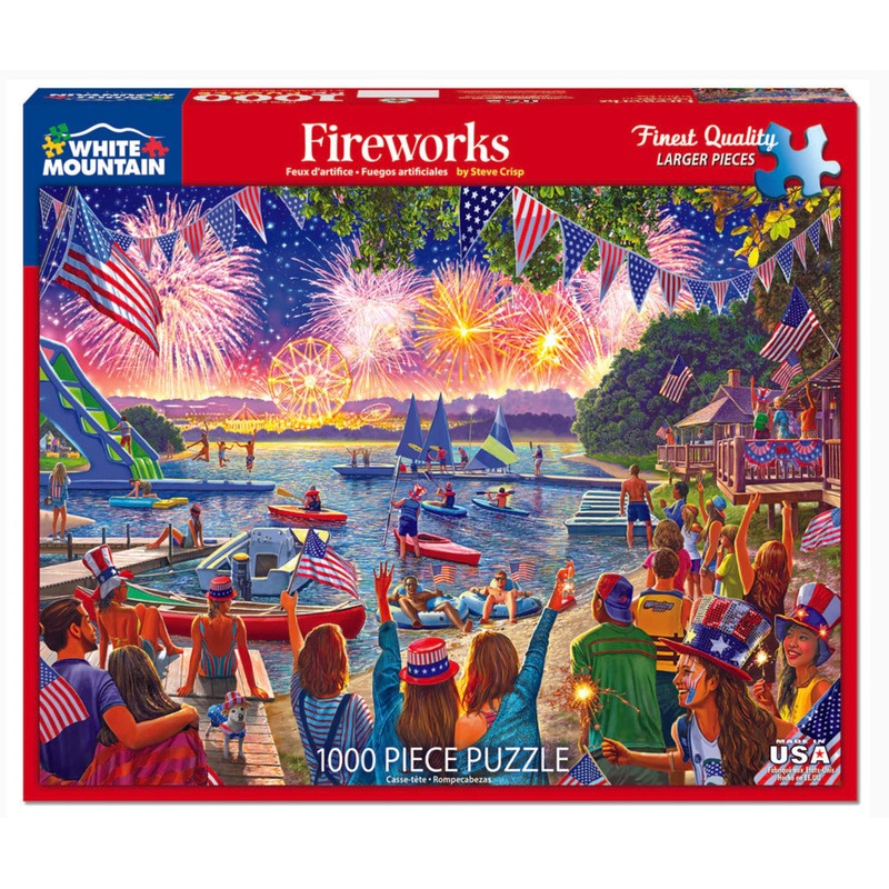 1000 pc Fireworks Puzzle