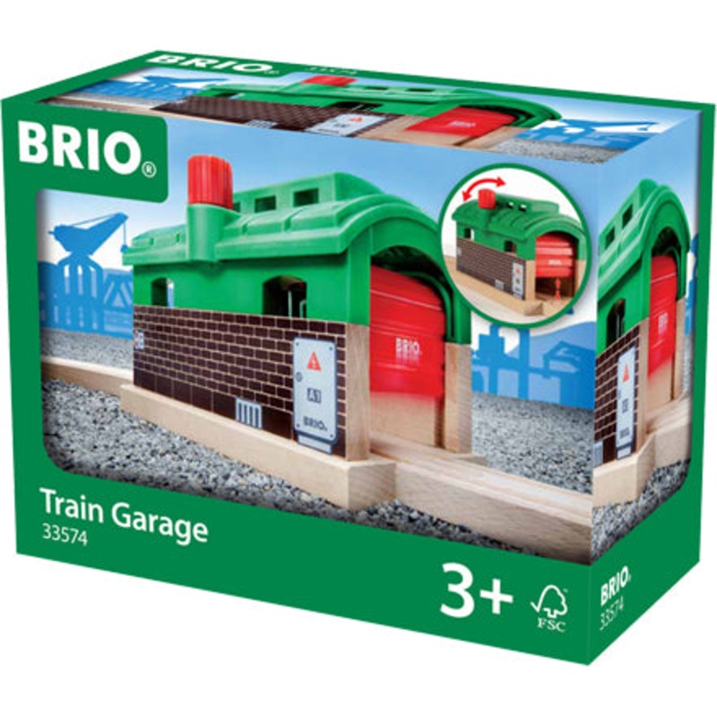BRIO Train Garage