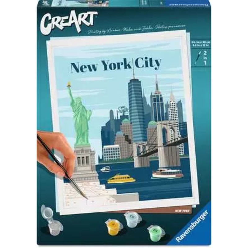 CreArt Painting by Numbers New York City