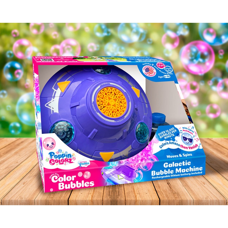 Galactic Color Bubble Machine