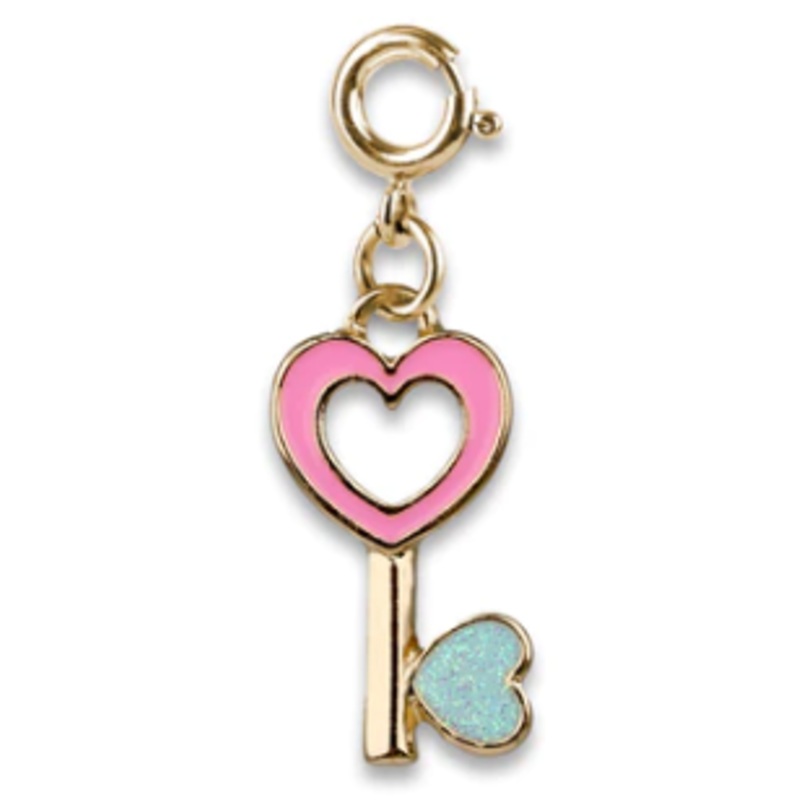 Gold Heart Key