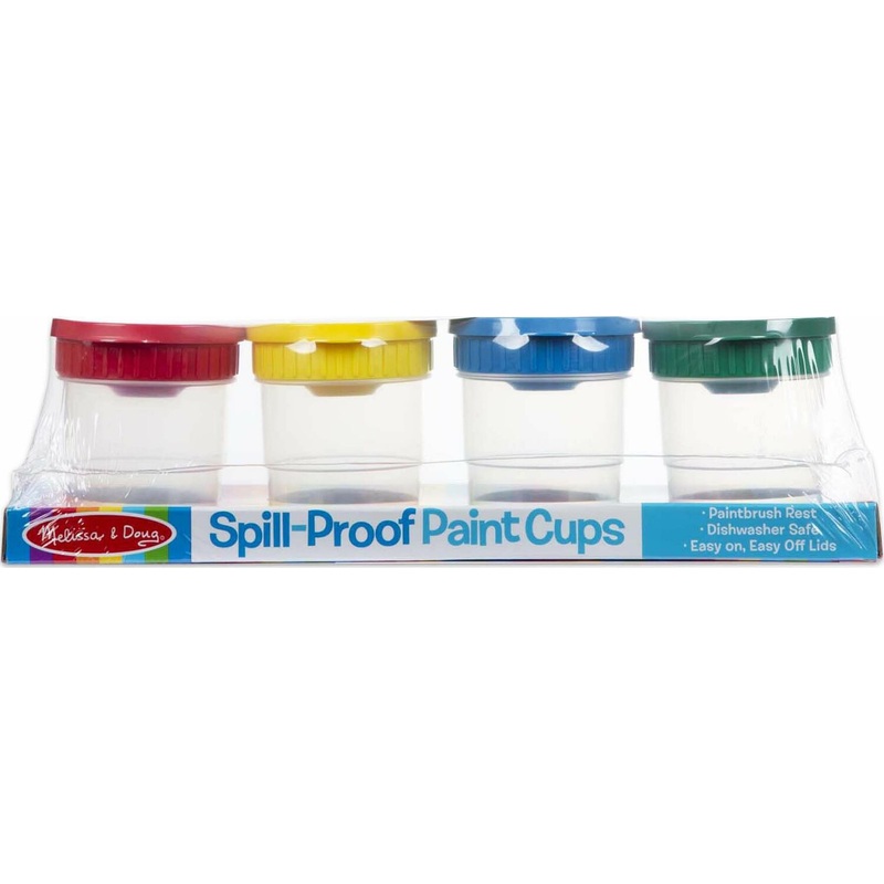 Spill-Proof Paint Cups