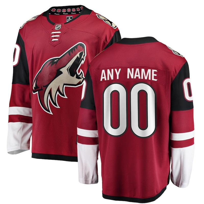 Customized Breakaway Jersey Arizona Coyotes