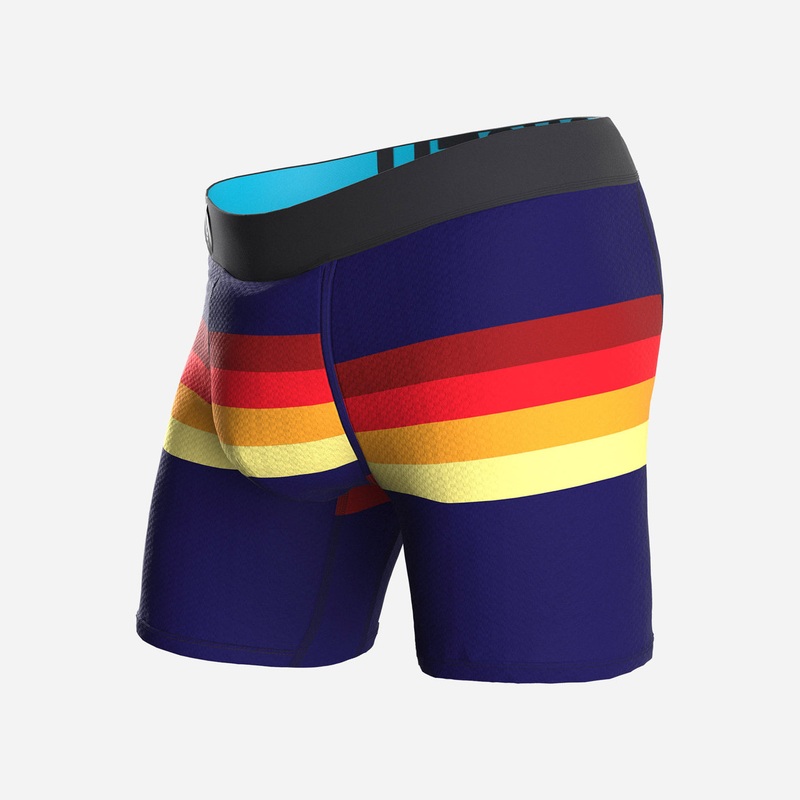 Entourage Boxer Brief – Retrostripe Navy