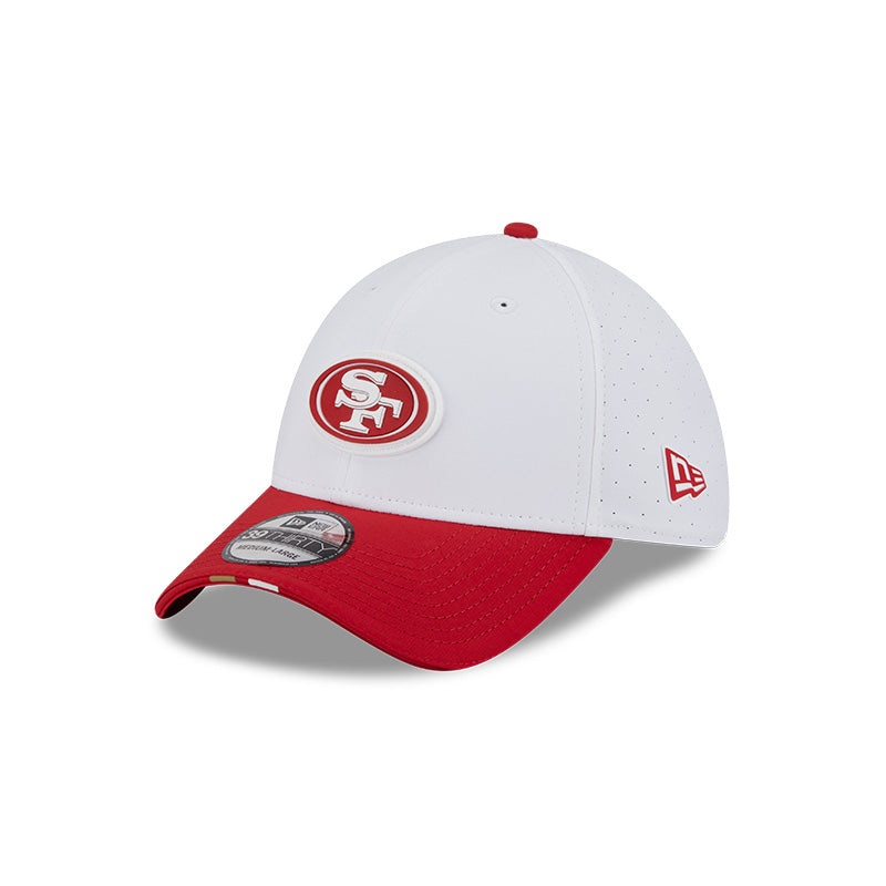 New Era San Francisco 49ers 2025 Training 39THIRTY Stretch Fit Hat
