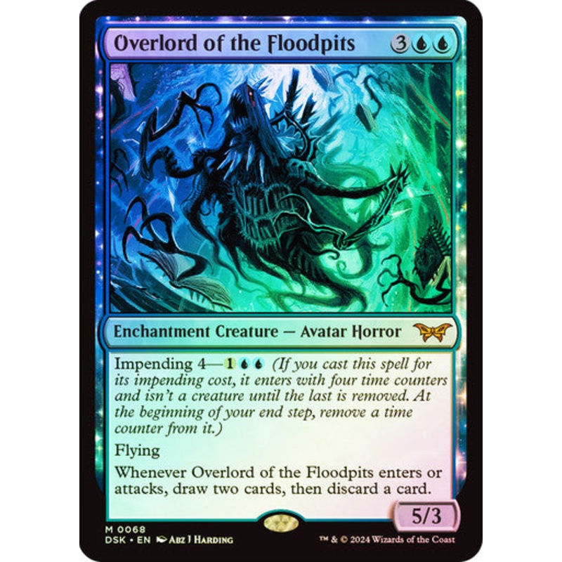 Overlord of the Floodpits (Foil) #0068 Bu M [DSK]