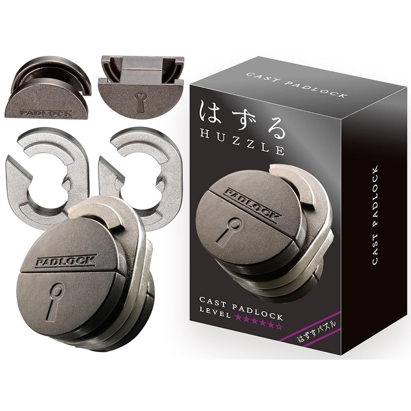Padlock – Level 5 – Hanayama Huzzle Cast