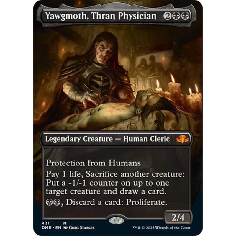 Yawgmoth, Thran Physician (Borderless)